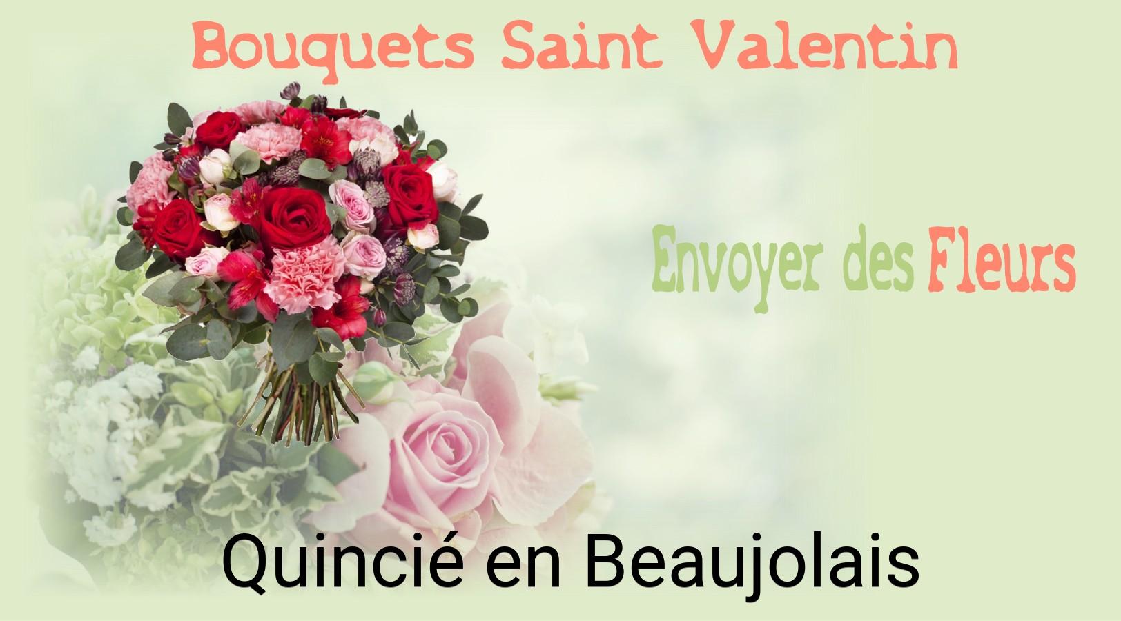Roses de Saint-Valentin livrées à Quincié-en-Beaujolais